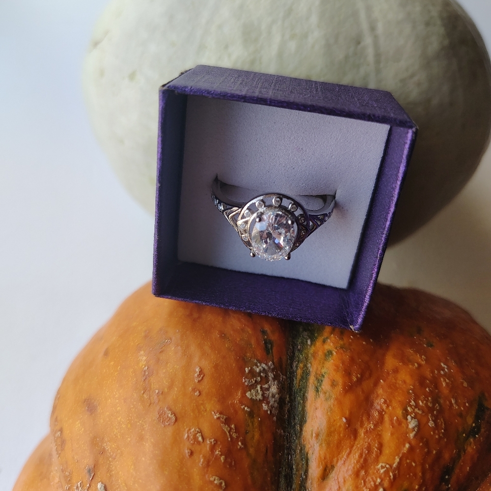 Art Deco Style Sterling Rang